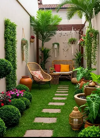 Charming Outdoor Garden,Terrace and Balcony Landscaping work