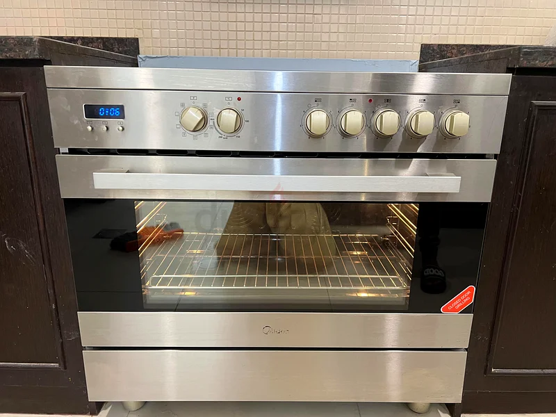MIDEA, 5-Hob Stainless Steel Cooker Range VSVC96048 Silver, FREE DELIVERY, INSTALLATION63168525123715113
