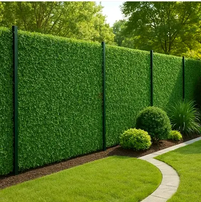 Lush Green Privacy Panels for Your Garden