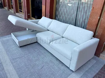 IKEA Vimle L shape sofa Bed Beieg Like a brand new condition