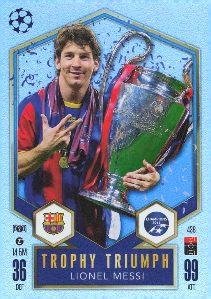 MESSI TROPHY TRIUMPH - (TOPPS)632108783559711114
