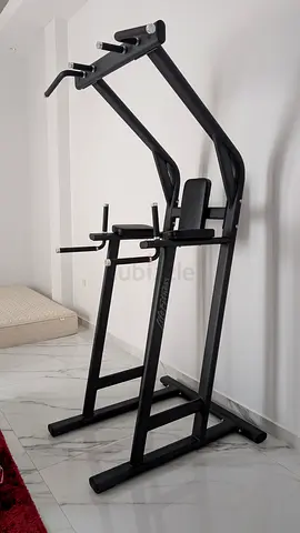 Chin Up Dip + Vertical Knees Up