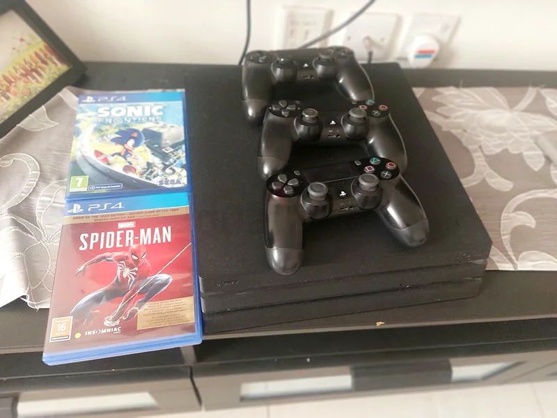 Playstation pro with games dubizzle