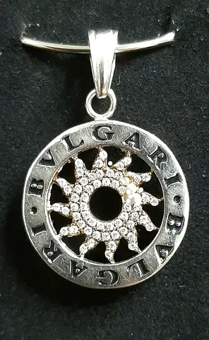 Italian Silver 925 pendant BVLGARY.