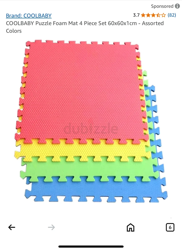 Floor mat pazles63216837132162111