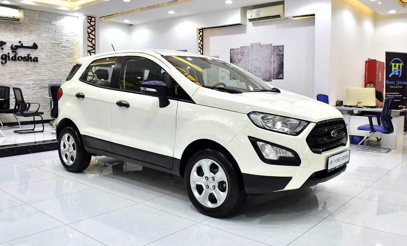 AED 626 EMI at 0% DP | Ford EcoSport 1.5L (2021 Model) in White Color, GCC Specs63156039297155112