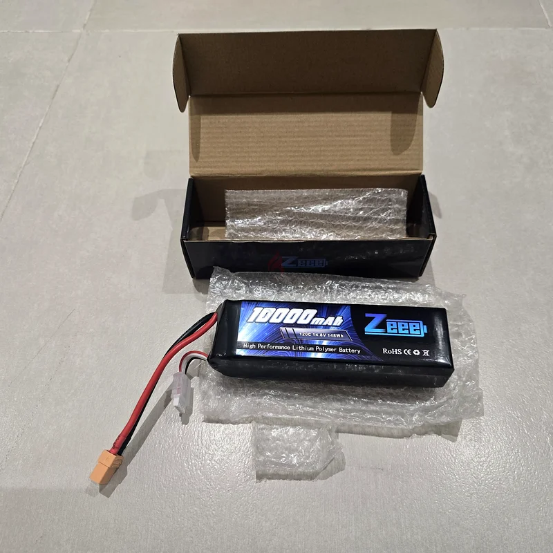 بطارية ليثيوم بوليمر Zeee 4S سعة 10000 مللي أمبير في الساعة، 14.8 فولت، 120C مع موصل XT90، غلاف لين، بطاريات للسيارات والقوارب التحكم عن بعد632267868280331118