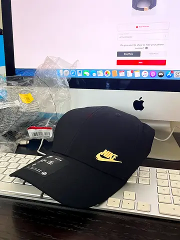 Nike Cap Black cap Dri fit Cap L/XL