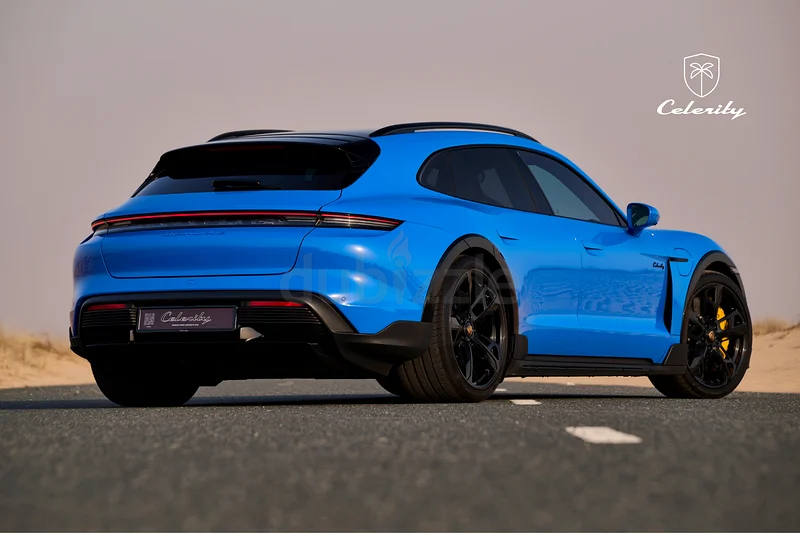 Porsche Taycan Turbo S Cross Turismo in PTS Voodoo Blue Ultra Exclusive 1 of 1 CELERITY63150479123969113