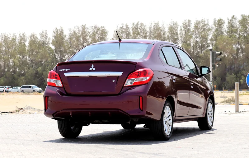 MITSUBISHI ATTRAGE 2021 - ORIGINAL PAINT - ACCIDENTS FREE خليجي - صبغة وكالة - بدون حوادث63173122763521114