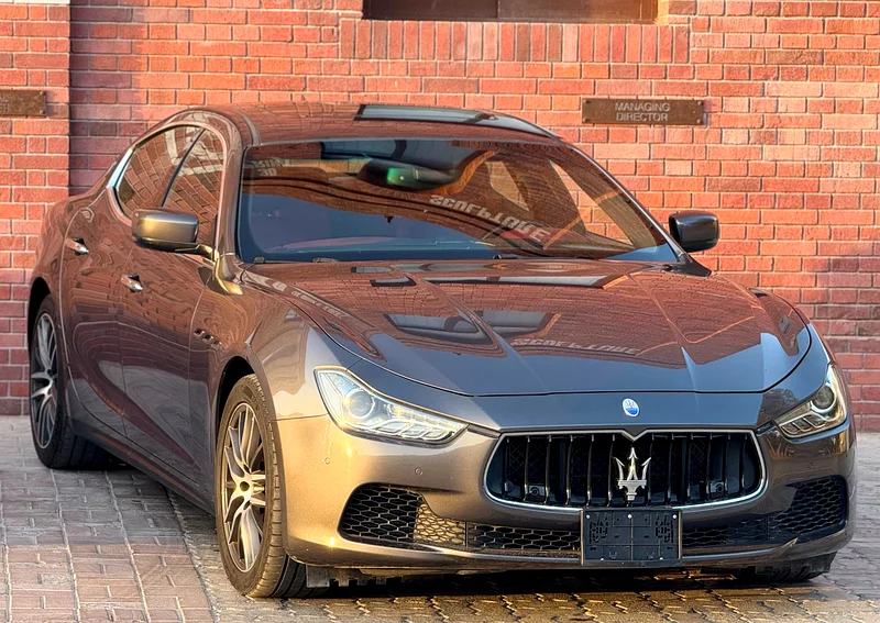 2016 MASERATI GHIBLI GCC SHOWROOM CONDITION63222805955713111