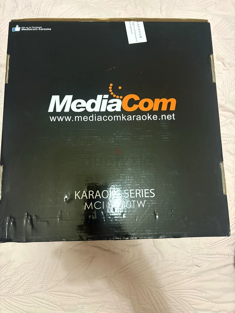 سلسلة MediaCom للكراديوا (النموذج MCI8200TW)، نظام ميكروفون لاسلكي مزدوج مع جهاز تحكم عن بعد63261272348417112