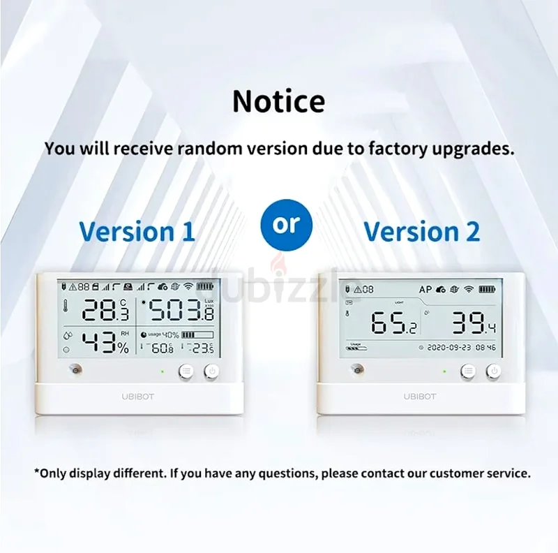 UbiBot WS1-Pro WiFi Temperature Humidity Illumination Monitor - Accurate Sensing, Multiple Alerts63263517308803112
