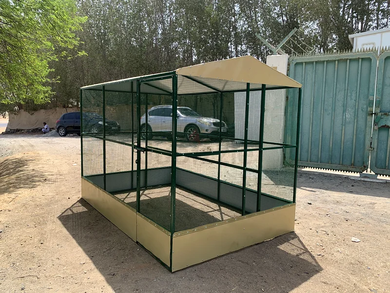 Spacious and Stylish Outdoor Aviary for Birds63231686288771111
