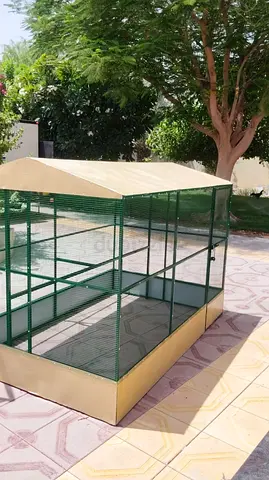 Spacious and Stylish Outdoor Aviary for Birds