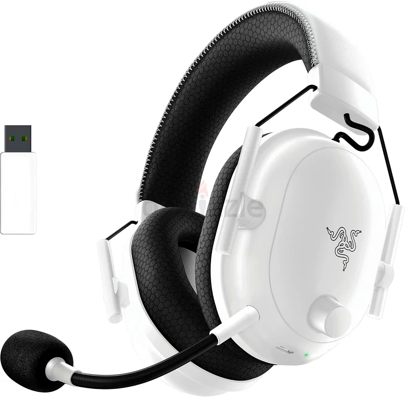 used - Razer BlackShark V2 Pro X Wireless Gaming Headset LIGHTSPEED  - WHITE632618408926751125