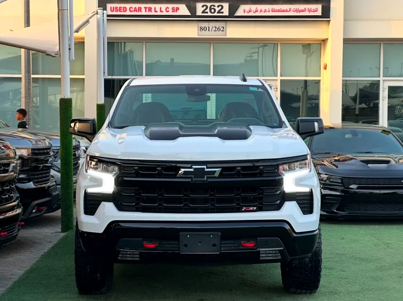 CHEVROLET SILVERADO TRAIL BOSS 2023 GCC FULL OPTION ORIGINAL PAINT UNDER WARRANTY PERFECT CONDITION63155092067458111