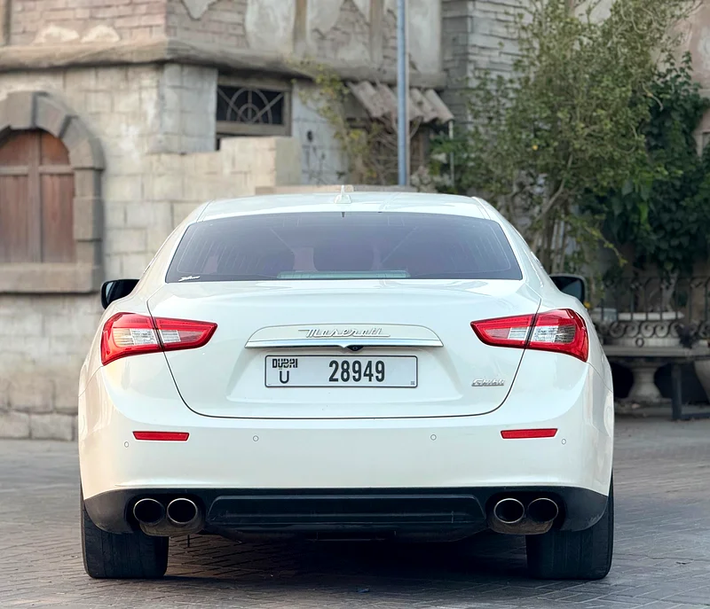 2016 MASERATI GHIBLI S GCC LOW KILOMETER SHOWROOM CONDITION63222805948291114