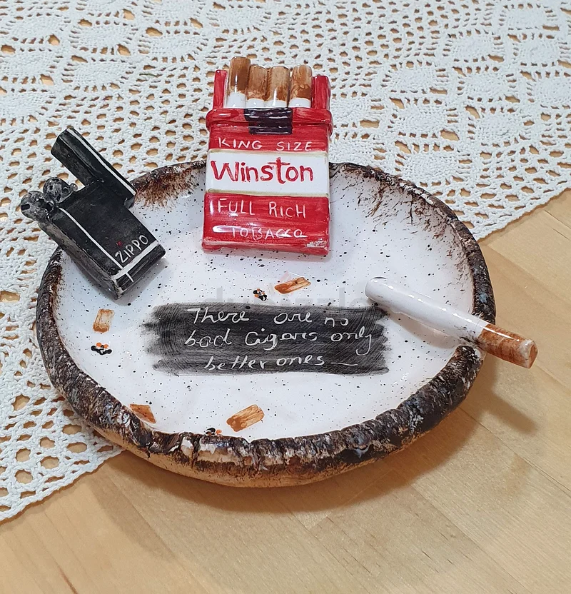 Hand made Ashtray632114191197461123
