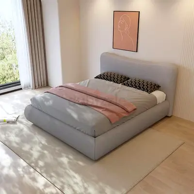 Stylish Modern Bed Set with Cozy Bedding