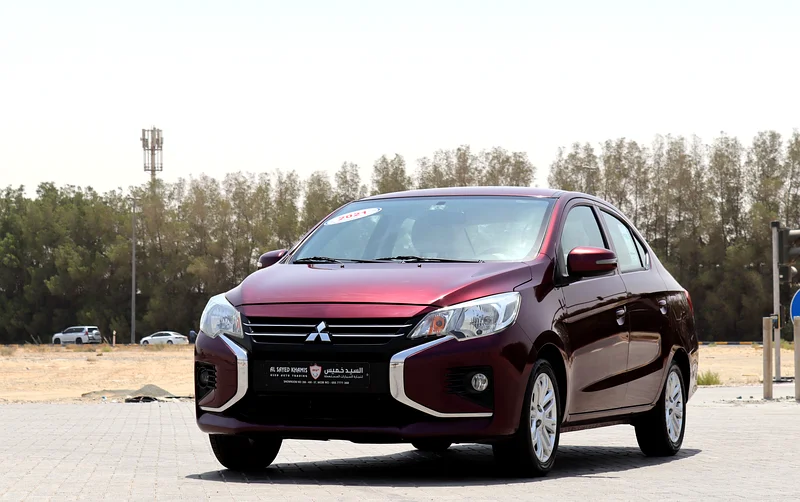 MITSUBISHI ATTRAGE 2021 - ORIGINAL PAINT - ACCIDENTS FREE خليجي - صبغة وكالة - بدون حوادث63173122763521111