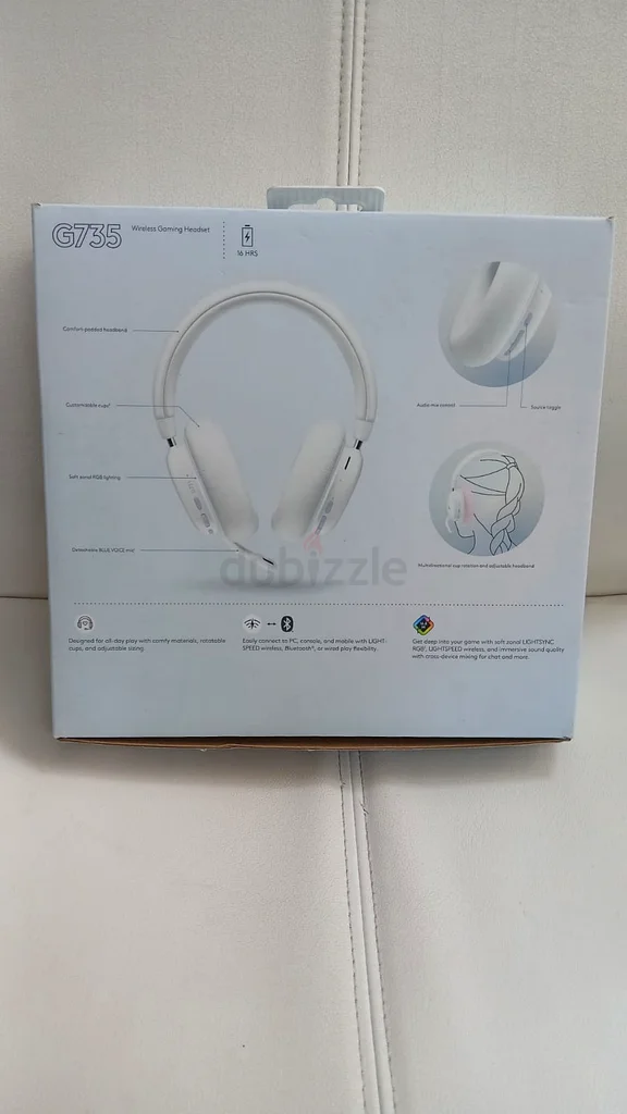 Logitech G735 wireless gaming headset63256064929281114