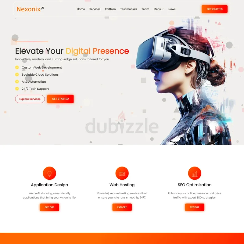 Business Website Design Start 200 AED / Per Month Only63218322068995114