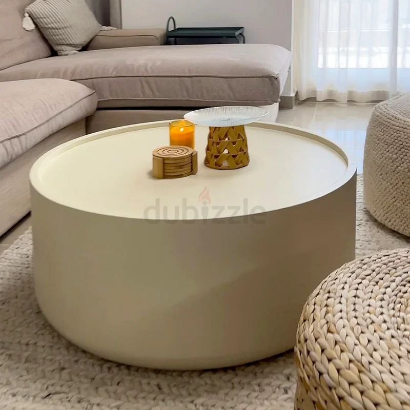 Micro-Cement Round Coffee Table63179863174530111