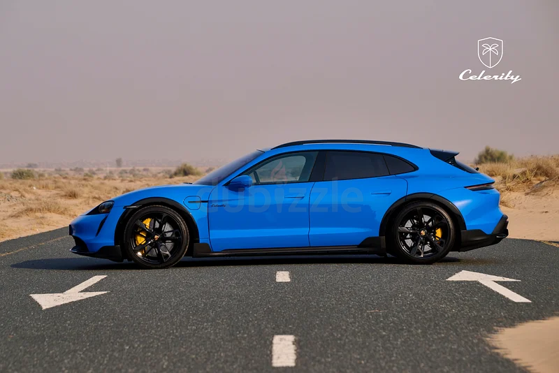 Porsche Taycan Turbo S Cross Turismo in PTS Voodoo Blue Ultra Exclusive 1 of 1 CELERITY63150479123969112