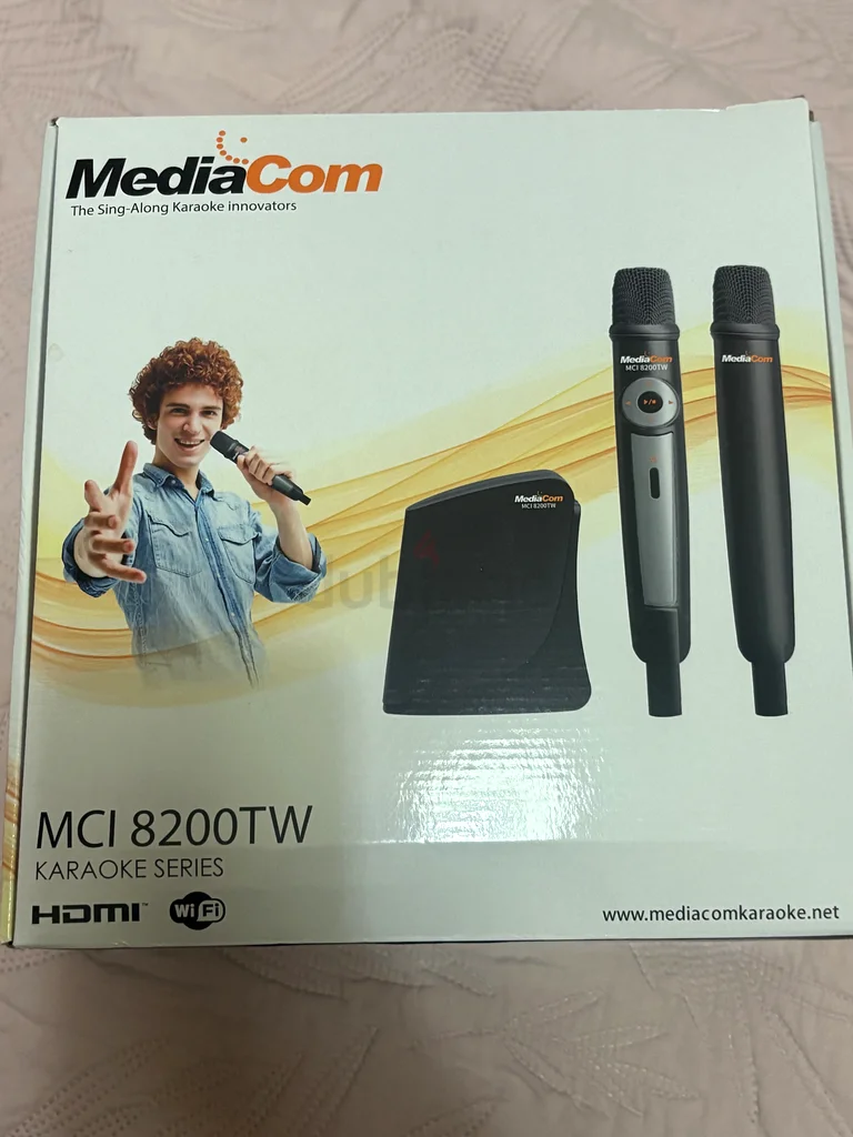 سلسلة MediaCom للكراديوا (النموذج MCI8200TW)، نظام ميكروفون لاسلكي مزدوج مع جهاز تحكم عن بعد63261272348417111