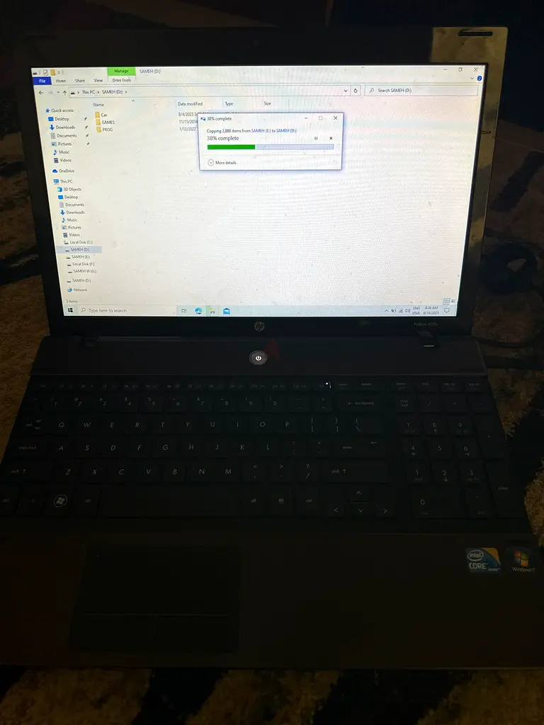 hp probook 4520s core I5