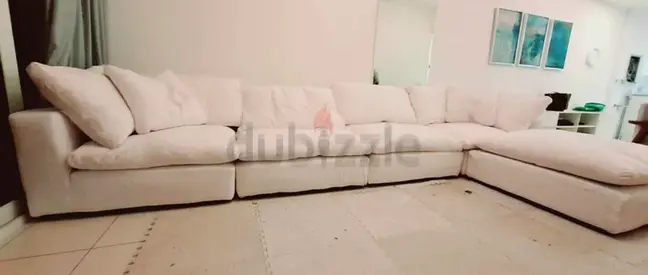 Excellent condition Marina home feather filled Modular sofa