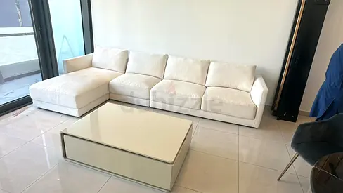 Cratebarrel high quality L shape sofa