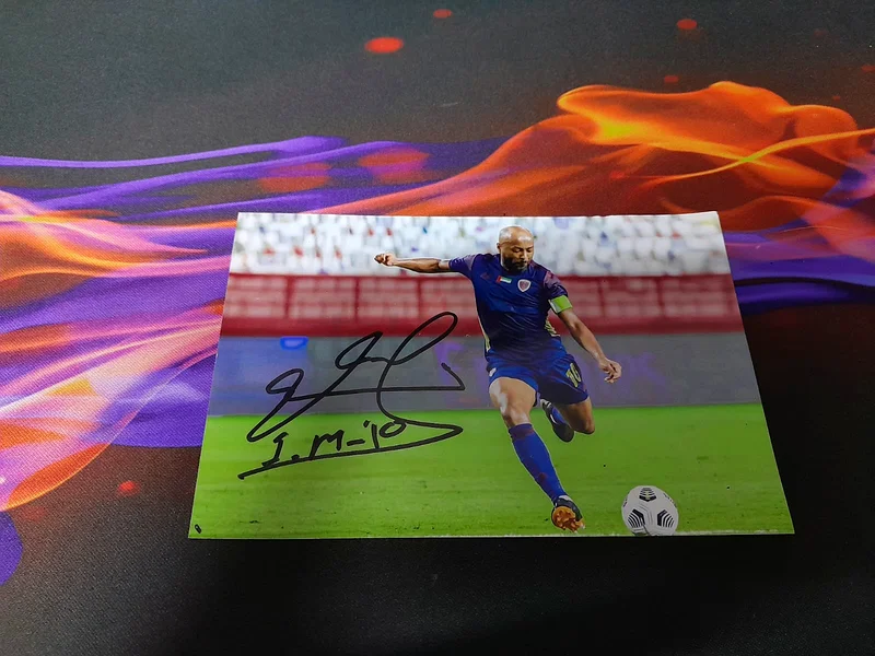 Ismail Matar signed picture by him632108783704341122