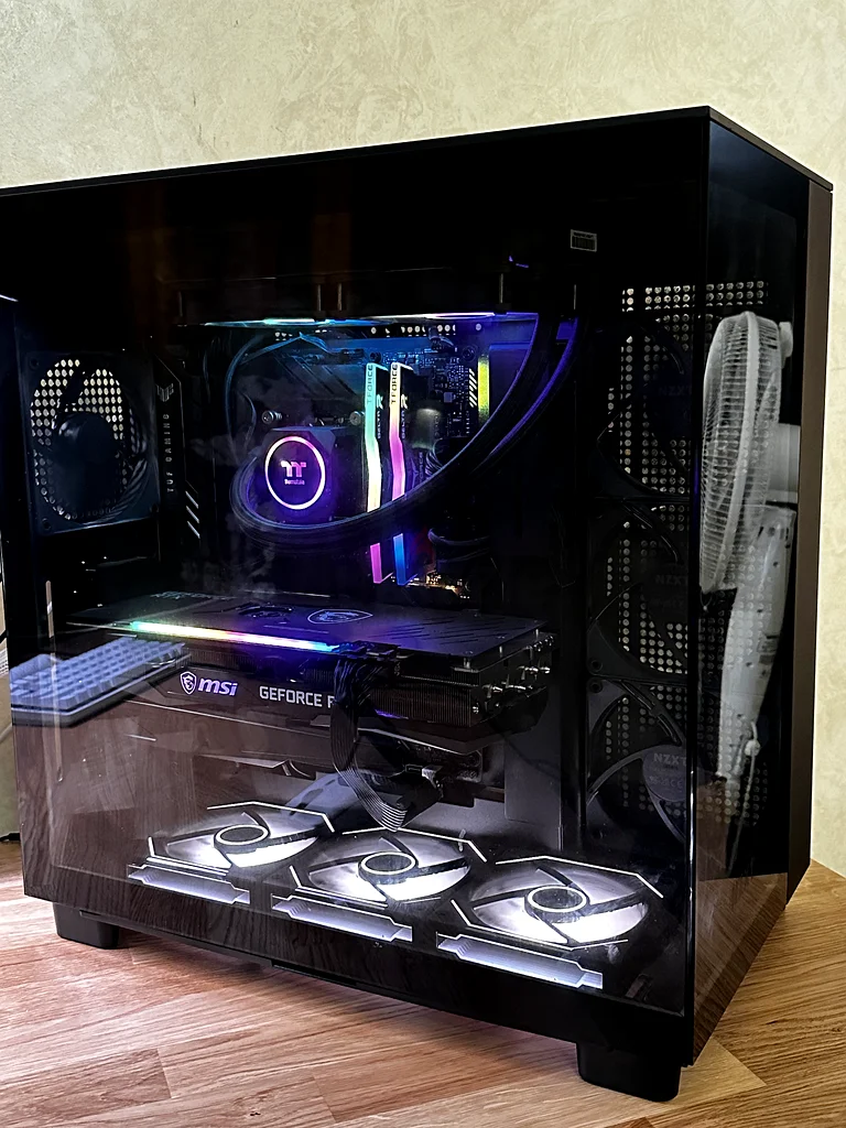 Complete High-End PC Bundle - Gaming PC + Monitor + Mic + Accessories63167118074755113