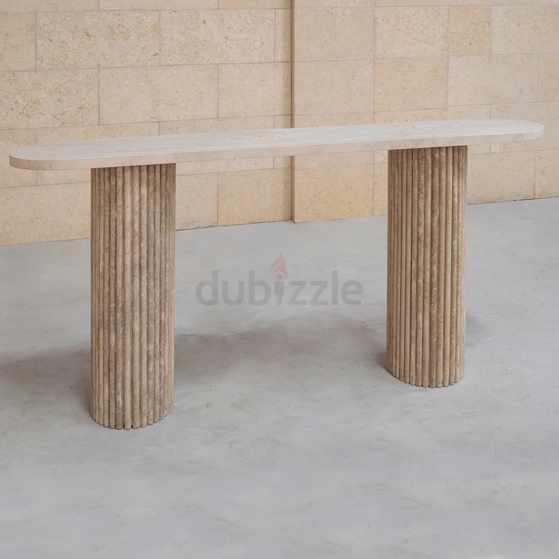 Travertine Console Table63179863191681113
