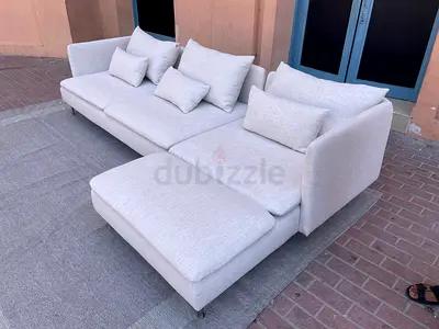 Top Quality Ikea soderhamn L shape sofa beige