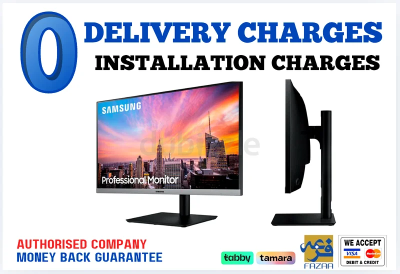 شاشة سامسونج 24 بوصة من نوع PLS مع محور USB - دقة Full HD632660828345631111