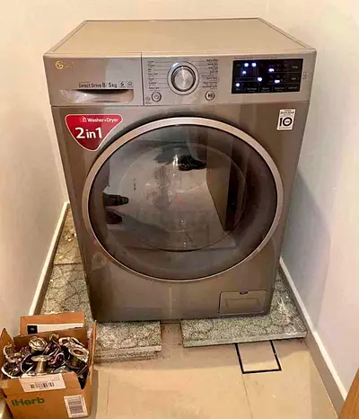 LG New Model 8/5KG washer and dryer Combo 2in1