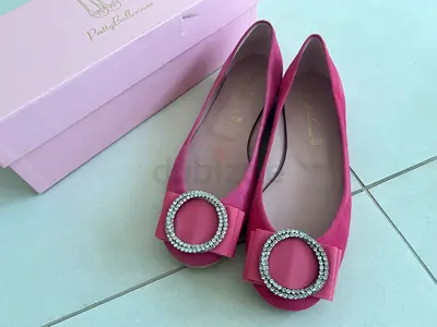 New Pretty ballerinas Pink Cristal flat 37