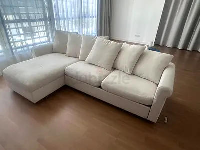 High Quality Ikea gronlid L shape sofa bed neat and clean