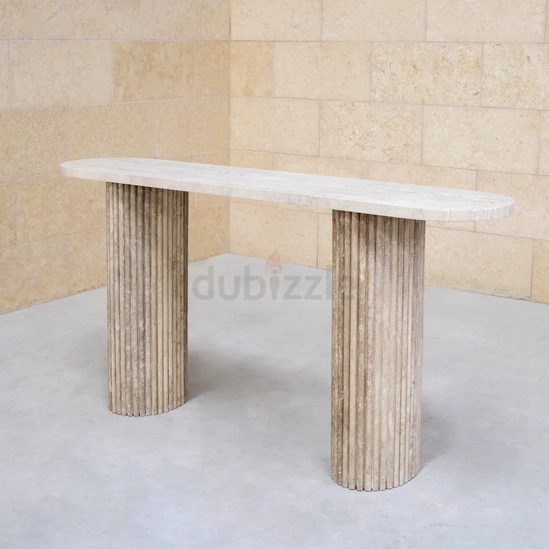 Travertine Console Table63179863191681112