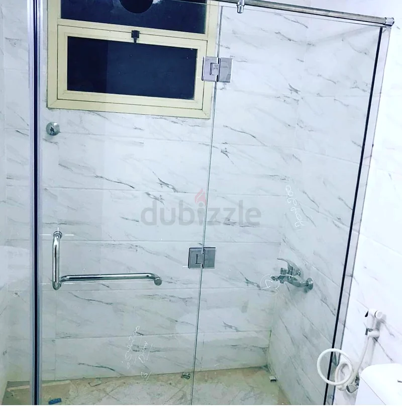 باب دش من الألومنيوم والزجاج63219833855618113