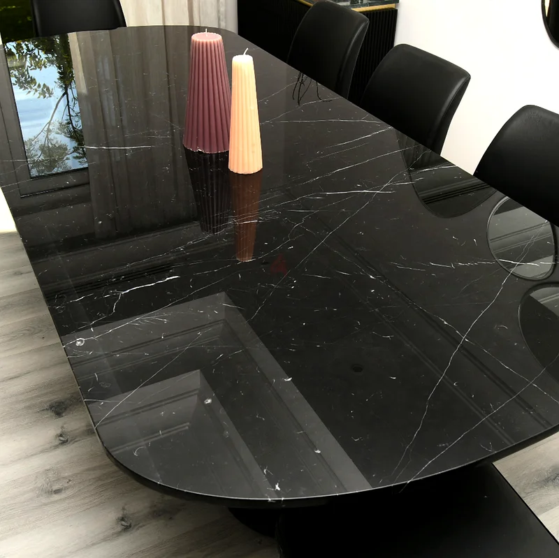 Black Marble Dining Table63216833557377112