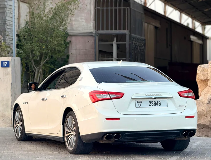 2016 MASERATI GHIBLI S GCC LOW KILOMETER SHOWROOM CONDITION63222805948291113
