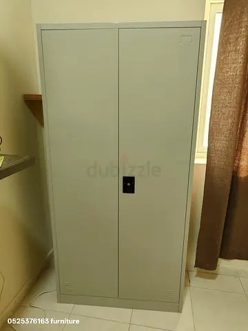 Stell double door wardrobe storage