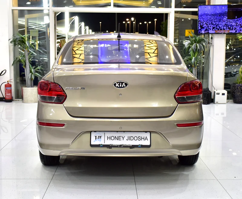 AED 470 EMI at 0% DP | KIA Pegas (2021 Model) in Beige/Gold Color GCC Specs63170837080193114