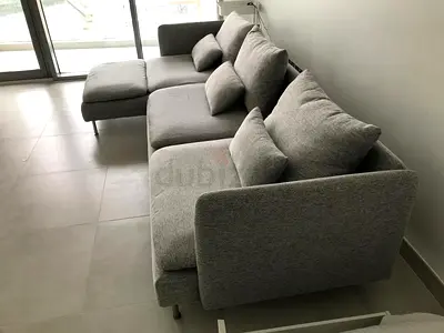 ikea soderhim lshape sofa