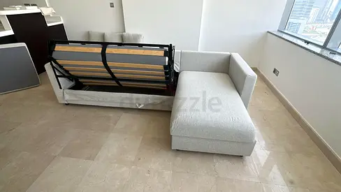 ikea vimle L shape sofa bed
