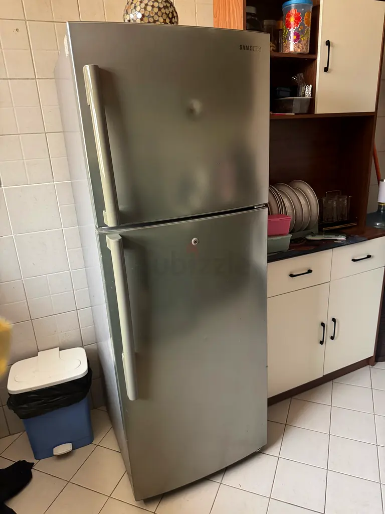 Stylish Silver Refrigerator - Perfect for Your Home!